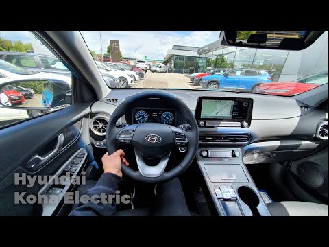 New Hyundai Kona Facelift Electric 2021 Test Drive Review POV