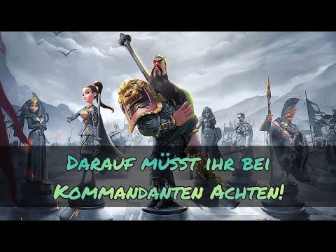 Rise of Kingdoms ~ Kommandanten Skillen ~ Teil 1