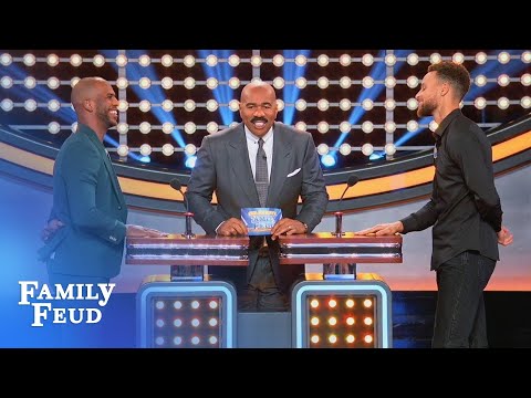 ステフ・カリー＆クリス・ポールが対決！？| セレブ家族の確執 (Steph Curry & Chris Paul face off! | Celebrity Family Feud)