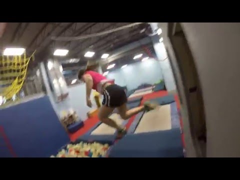 Viral Video UK: Trampwall practice makes perfect!