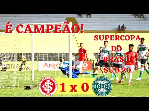 Inter 1 x 0 Coritiba - Supercopa do Brasil Sub-20 Melhores momentos - Inter Campeão!