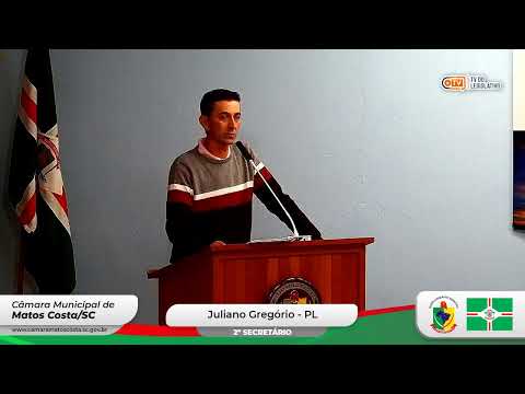 39ª SESSÃO ORDINÁRIA DA CÂMARA DE VEREADORES DE MATOS COSTA 17/11/2025