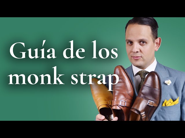Vídeo relacionado con Zapatos de cuero para hombre, puntera puntiaguda, hebilla de monje de doble correa, informales, clásicos, antideslizantes, de piel Oxford, zapatos Derby para conducir, comodidad, boda, fiesta, b, 42.5