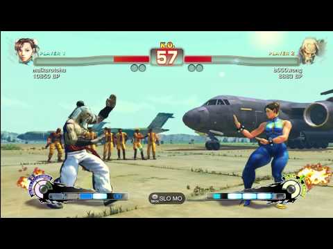 SSF4 Japanese Online: maikurotohu(Chun-Li) vs b000wong(Gen)