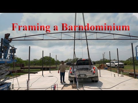 Metal Framing Barndo 169 - The Barndominium show E123