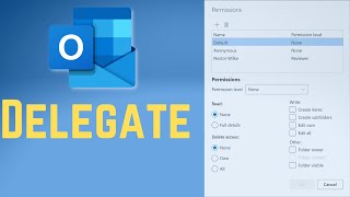 Outlook Web Application - Delegate your Inbox and Calendar