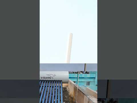 V-Guard solar water heater short installation video 5 — Arun Hitech Coimbatore Tamil Nadu