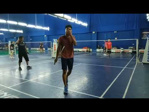 Badminton MuhibbahTeam Men's Double Sparring - Wayne Azmi / Irfan Vs Shahrizal / Azmir