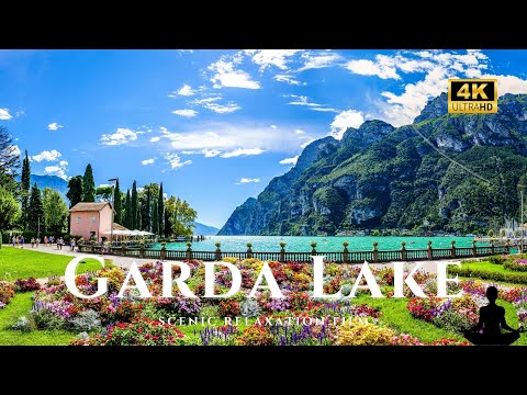 Garda Lake  - Scenic Relaxation Film with Calming Music