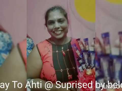 Happy Birthday to Ahti @ Suprised by beloved sister Nalini
