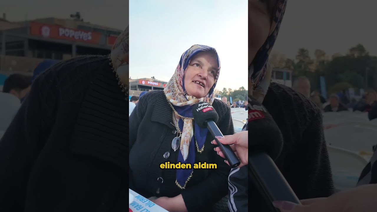 Aydın'da ilk iftar yoğun katılımla gerçekleşti