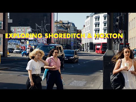 Exploring Shoreditch & Hoxton in London's East End (4K)