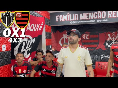 ELIMINADOS ! REACT - ATLÉTICO MG 0(4X3)1 FLAMENGO - COPA DO BRASIL 2025- DISPUTA DE PÊNALTIS