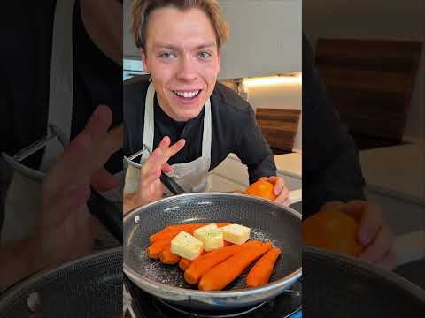 Karotten wie aus der Sterneküche ganz einfach zu Hause ⭐️🥕