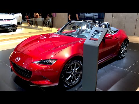 2021 MAZDA MX-5 ROADSTER Exterior and Interior - Auto Show Brussels