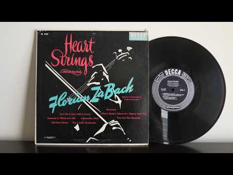Florian Zabach ‎– Heart Strings 1953 Decca ‎– DL 5507 Violin Musician