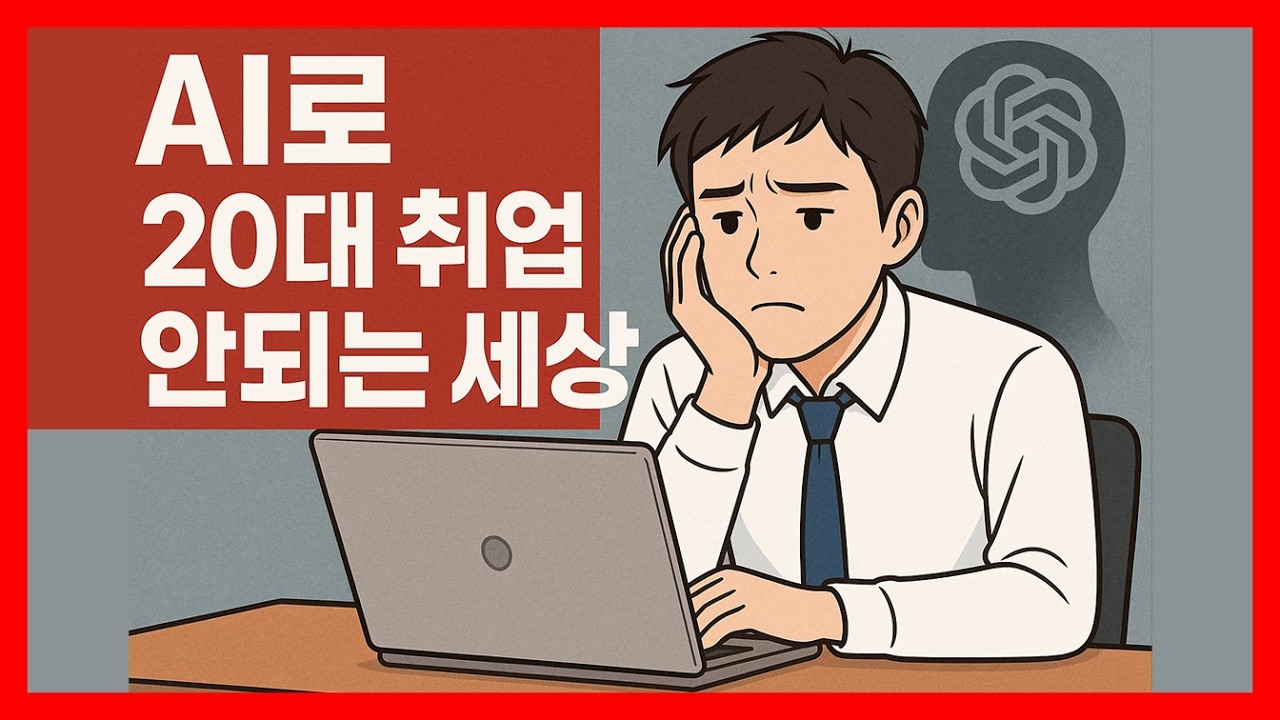 20대 취준생은 절대 보세요: AI가 당신의 일자리를 뺏는 잔혹한 과정 (충격주의)