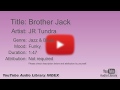 Brother Jack JR Tundra Jazz Blues Funky YouTube Audio Library BGM