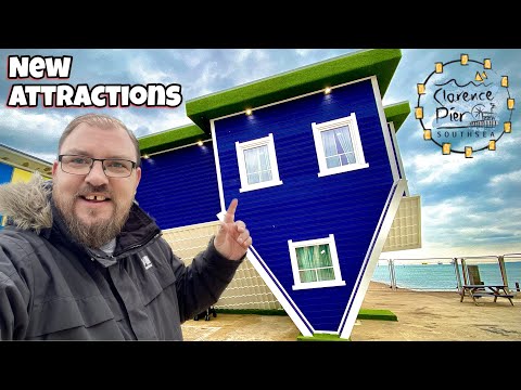 Clarence Pier Southsea - NEW ATTRACTIONS - Vlog 5th March 2023