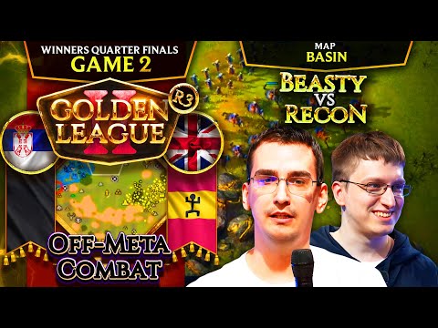⭐Beastyqt vs RecoN G2 - Golden League II - Off-Meta Combat
