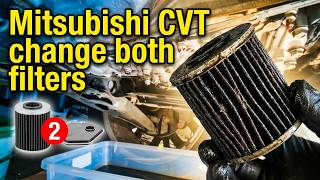 Mitsubishi outlander CVT oil and filter change