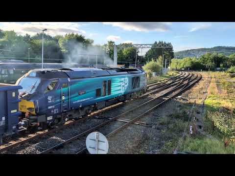 Direct Rail Services Aggregate Freight Move 68018 6Z18 Carnforth 18/08/2025