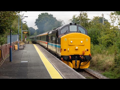 37409 + 37521 Sugarloaf & Stormy Push Pull Railtour 7th September 2024.