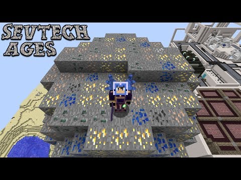 It's Raining Ores!  Hallelujah, It's Raining Ores! : SevTech Ages Lp Ep #42 Minecraft 1.12