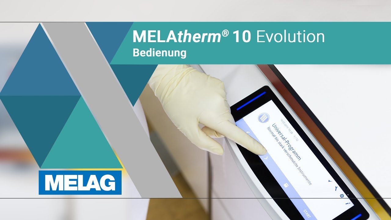 MELAtherm 10 Evolution Tutorial Bedienung