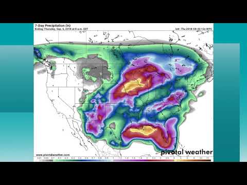 August 30, 2018 Weather Xtreme Video - Afternoon Edition