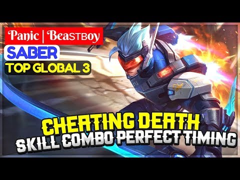 Cheating Death, Skill Combo Perfect Timing [ Top Globa 3 Saber ] Panic  Beaѕтвoy Saber