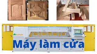 Máy làm cửa tất cả trong một của Woodmaster WM-2500T4M, một giải pháp tuyệt vời