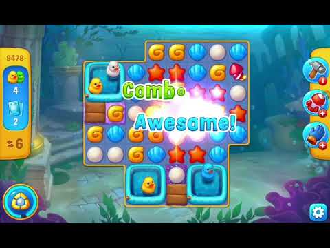 Fishdom Easy Level 9478 (No Boosters)  @choraelmin