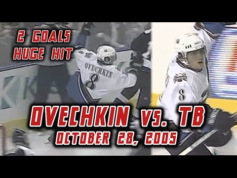 Rookie Ovechkin Dazzles In Tampa (10/28/2005)