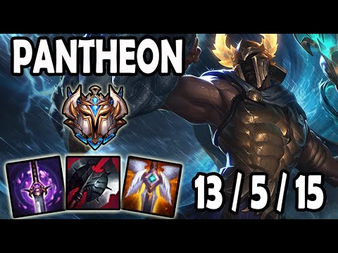 Pantheon vs Fiora TOP Ranked Challenger EUW