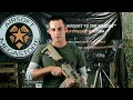 Product video for G&G Combat Machine GR16 CQW Rush EBB AEG Airsoft Rifle - Desert TAN