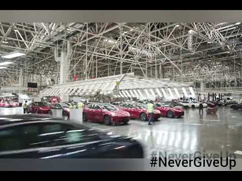 Tesla Motors Production line #Robotics #Fully #Automation Industry 4.0