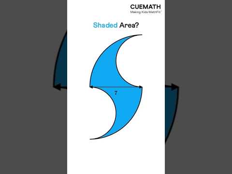 Math puzzle — find the shaded area