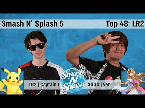 Smash N Splash 5: TGS | Captain L (Pikachu) vs SUGOI | ven (Zelda)