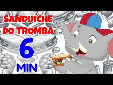 Sanduíche do Tromba - Giramille 6 min | Desenho Animado Musical