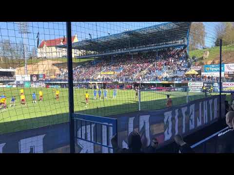 FC Slovan Liberec -AC Sparta Praha 1:3 30.4.2023 2.penalta Awer Mabil