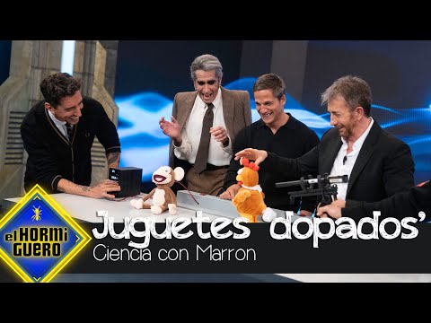 Marron sorprende a Mario Vaquerizo y Gotzon Mantuliz con unos juguetes dopados - El Hormiguero