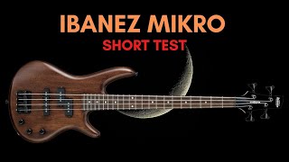 Video thumbnail for [Short Test] Ibanez Mikro Bass (Unboxing and improvisations) by Bedroom Music Producer