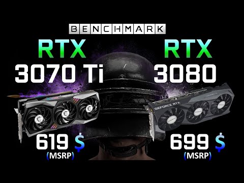 Geforce RTX 3070 Ti vs RTX 3080 Test in 8 Games // 1080p, 1440p, 2160p