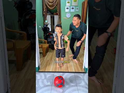 Abidzar mirip messi,ajmal mirip ronaldo,ayah mirip halland