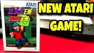 Atari 5200's Latest Gem: Block'em Sock'em Puzzle Magic
