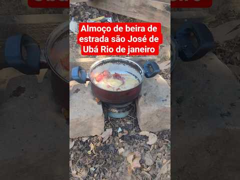 almoço de beira de estrada são José de Ubá Rio de janeiro #cicloviagem #cicloviajante #nomade