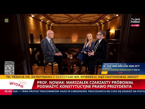Rozmowa z prof. Andrzejem Nowakiem z historycznej sali Sokoła | Wierzbicki i Biedroń mówią, jak jest