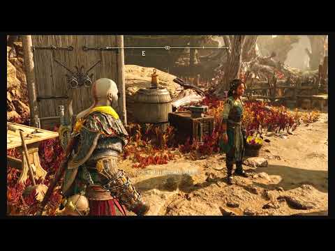 KRATOS TELLS ANGRBODA HE LIKES HER GOD OF WAR RAGNAROK