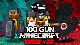 Minecraft ÖZEL NETHER’dan 100 Gün İçinde Kaçmak… (TÜM HİKAYE)